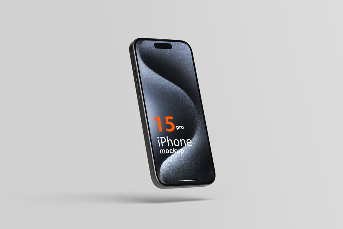 iPhone 15 Pro高端展示样机 iPhone 15 Pro Mockup插图3 iPhone 15 Pro高端展示样机 iPhone 15 Pro Mockup