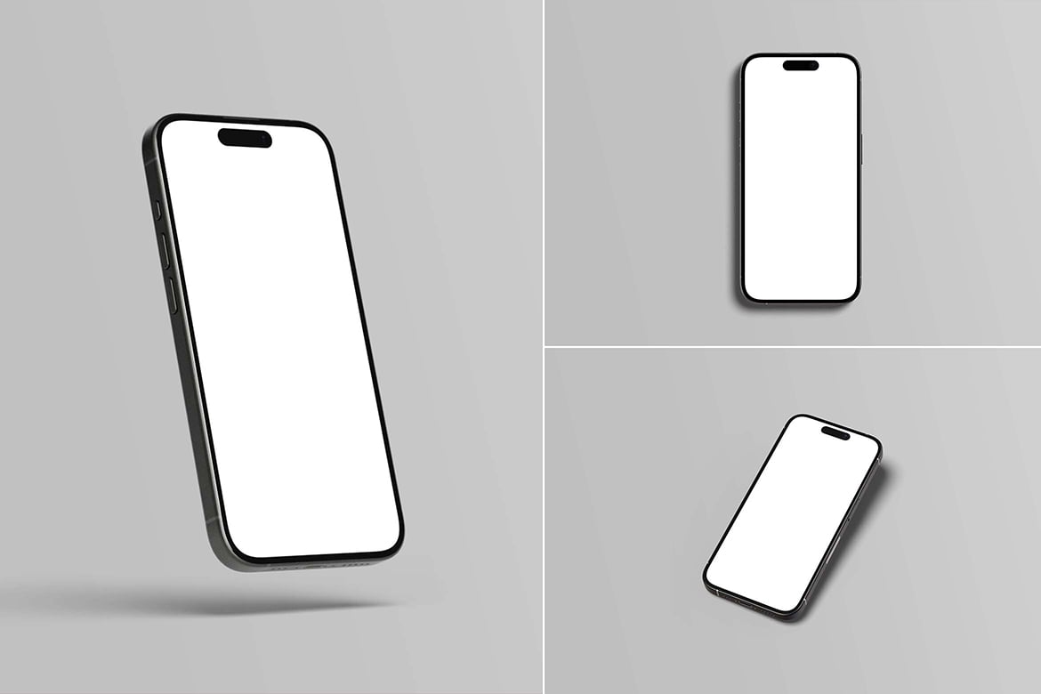 iPhone 15 Pro高端展示样机 iPhone 15 Pro Mockup插图4 iPhone 15 Pro高端展示样机 iPhone 15 Pro Mockup