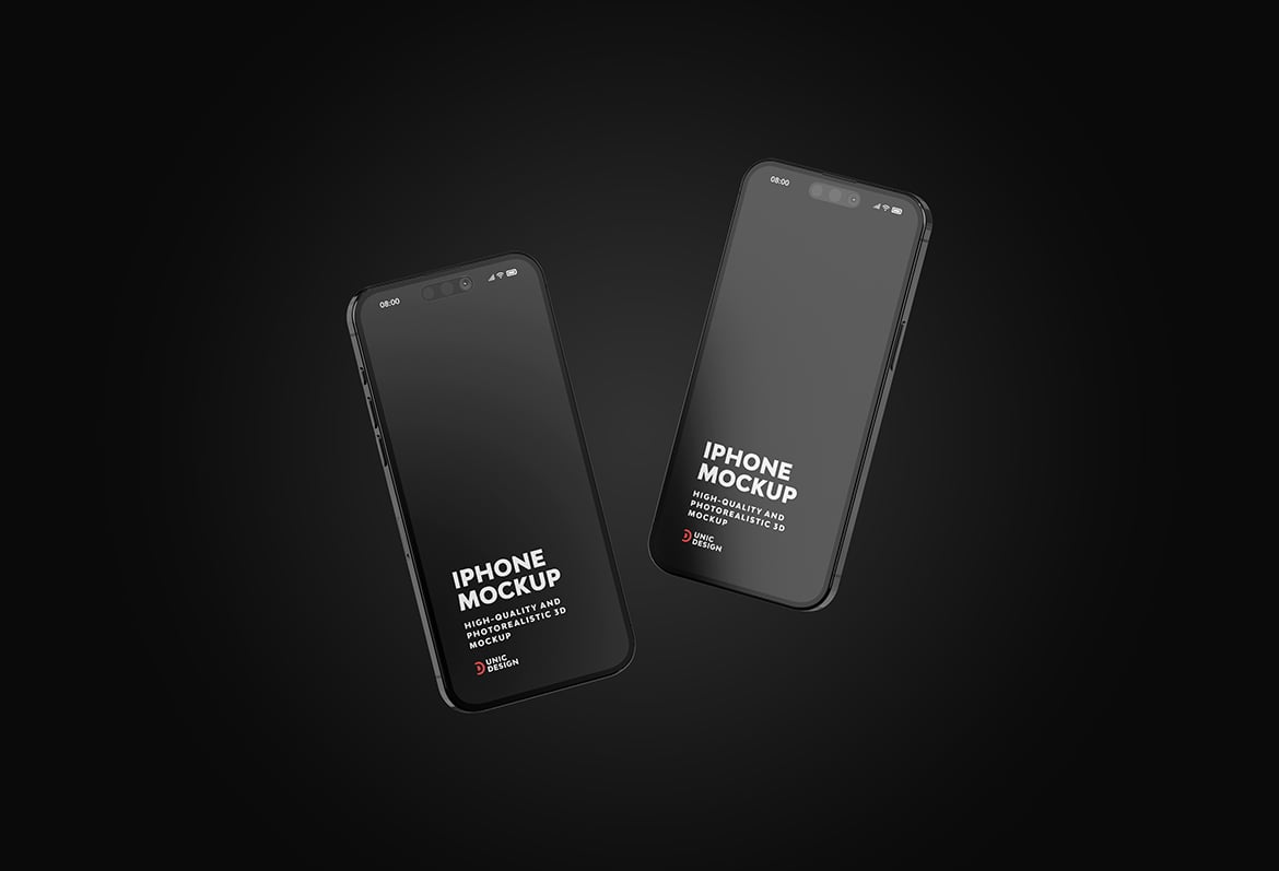 iPhone多设备组合样机模板 iPhone Mockup插图2 iPhone多设备组合样机模板 iPhone Mockup
