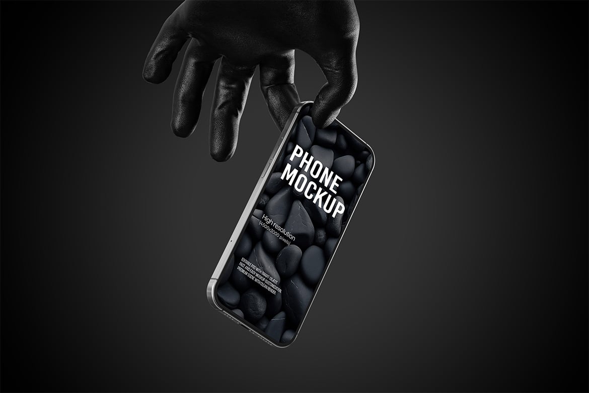 手持智能手机真实效果样机包 Hand Phone Mockup Pack插图4 手持智能手机真实效果样机包 Hand Phone Mockup Pack