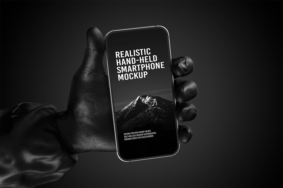 手持智能手机真实效果样机包 Hand Phone Mockup Pack插图8 手持智能手机真实效果样机包 Hand Phone Mockup Pack