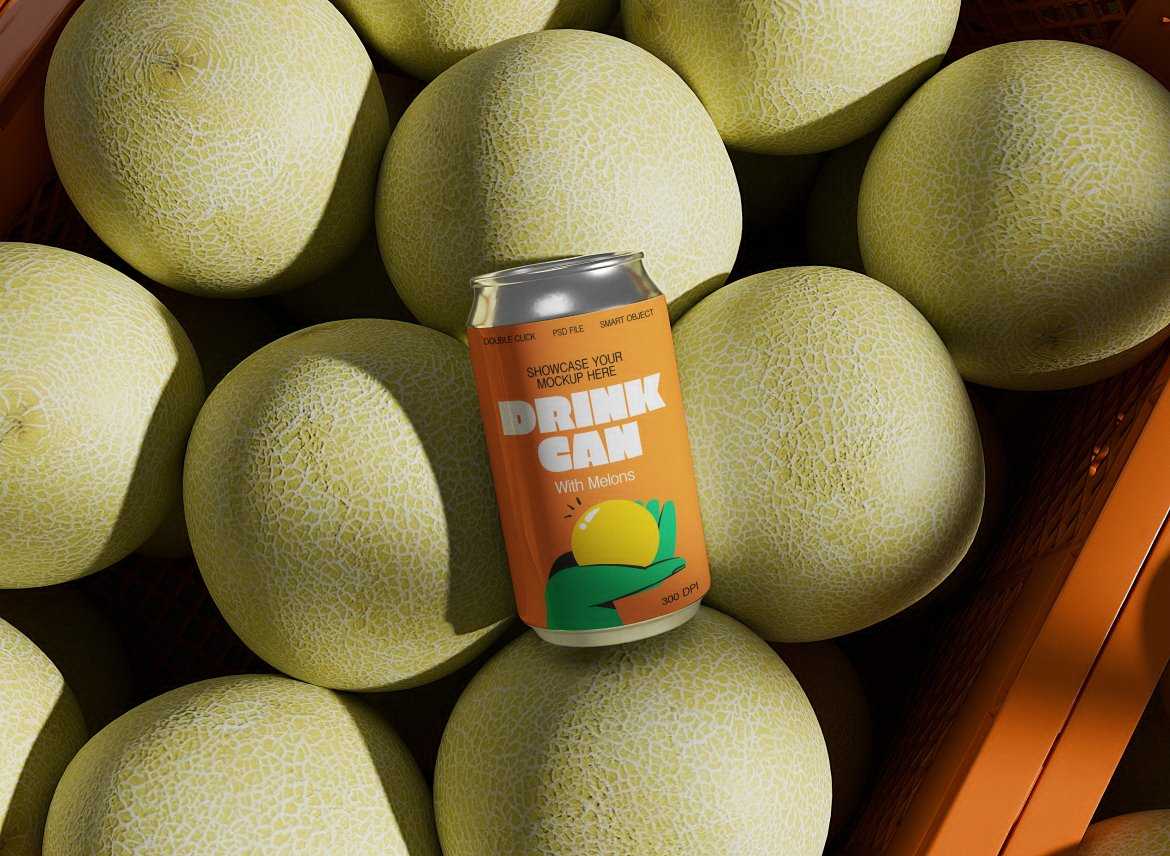 易拉罐饮料包装样机 Can Packaging Mockup插图2 易拉罐饮料包装样机 Can Packaging Mockup