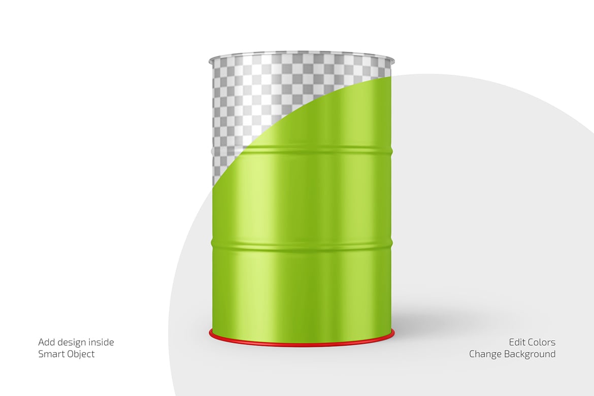 工业油桶样机套装 Oil Barrel Mockup Set插图2 工业油桶样机套装 Oil Barrel Mockup Set