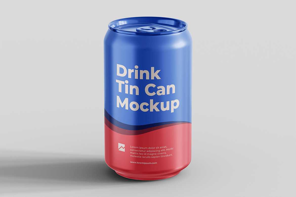 饮料铁罐包装样机 Drink Tin Can Mockup插图3 饮料铁罐包装样机 Drink Tin Can Mockup