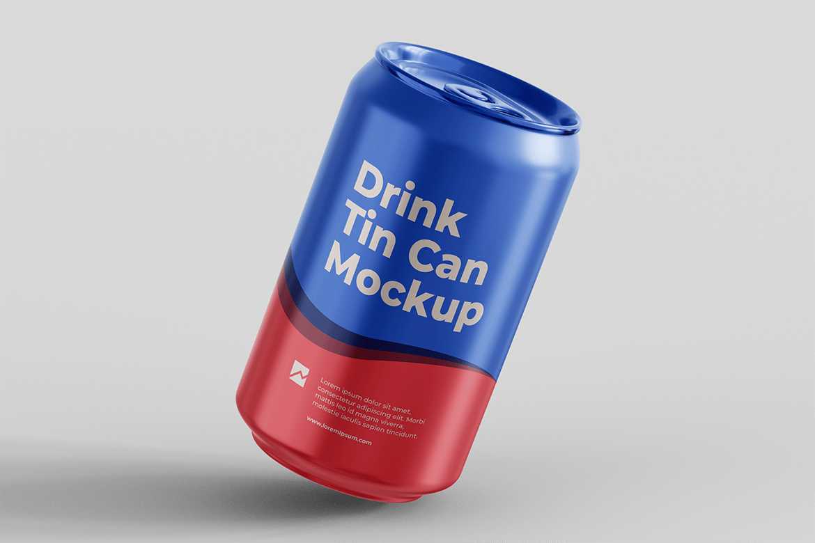 饮料铁罐包装样机 Drink Tin Can Mockup插图2 饮料铁罐包装样机 Drink Tin Can Mockup