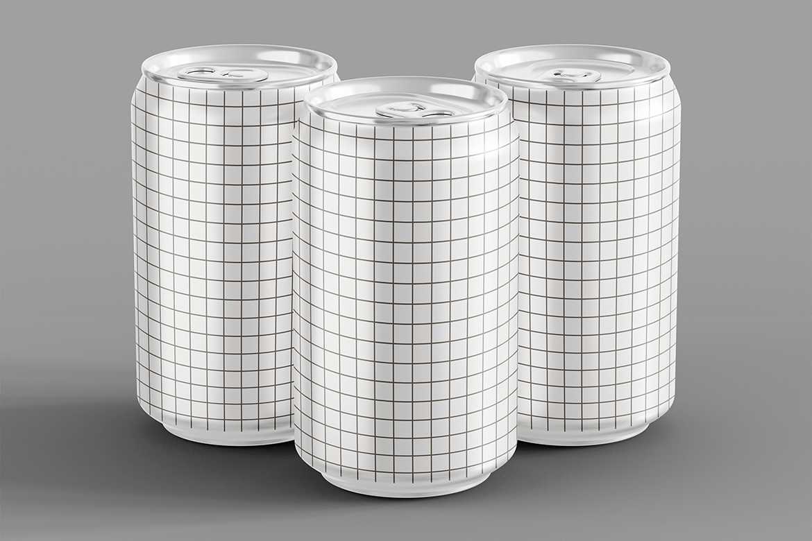 饮料铁罐包装样机 Drink Tin Can Mockup插图6 饮料铁罐包装样机 Drink Tin Can Mockup