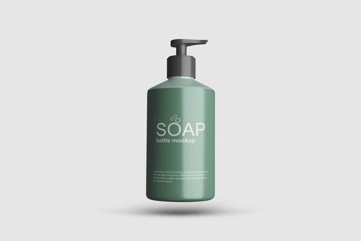 肥皂沐浴液瓶样机 Soap Bottle Mockup插图2 肥皂沐浴液瓶样机 Soap Bottle Mockup