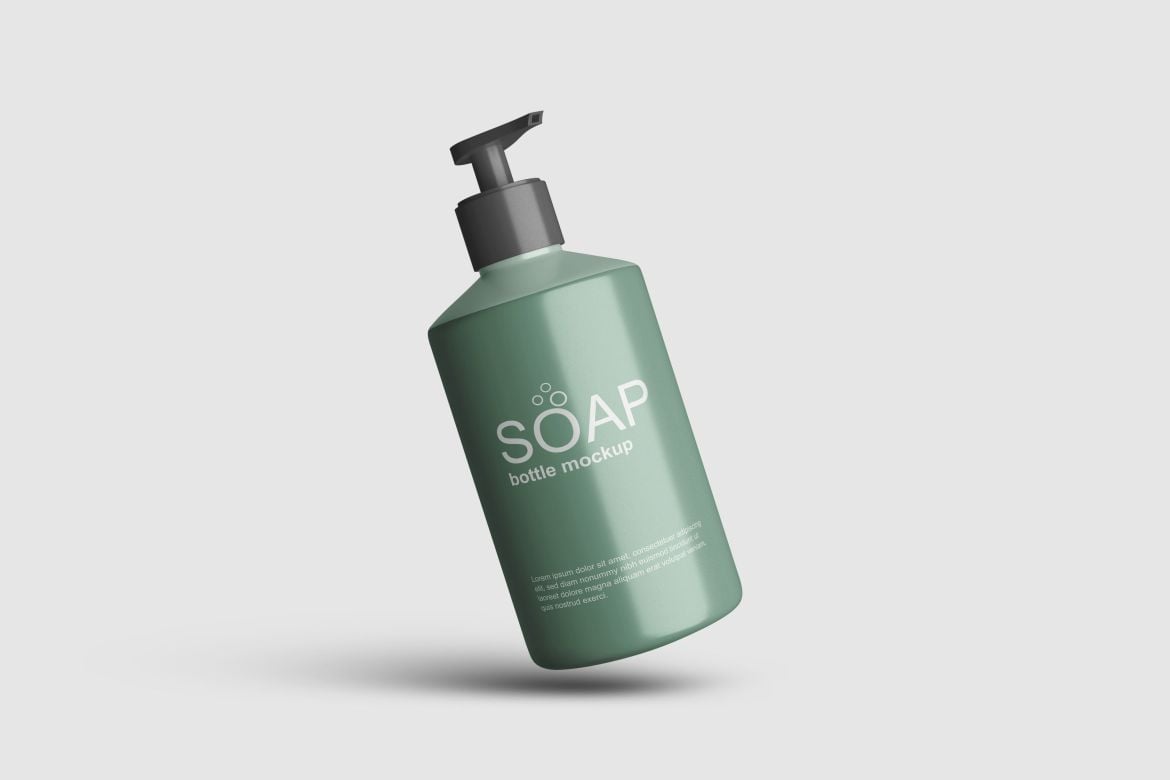肥皂沐浴液瓶样机 Soap Bottle Mockup插图3 肥皂沐浴液瓶样机 Soap Bottle Mockup
