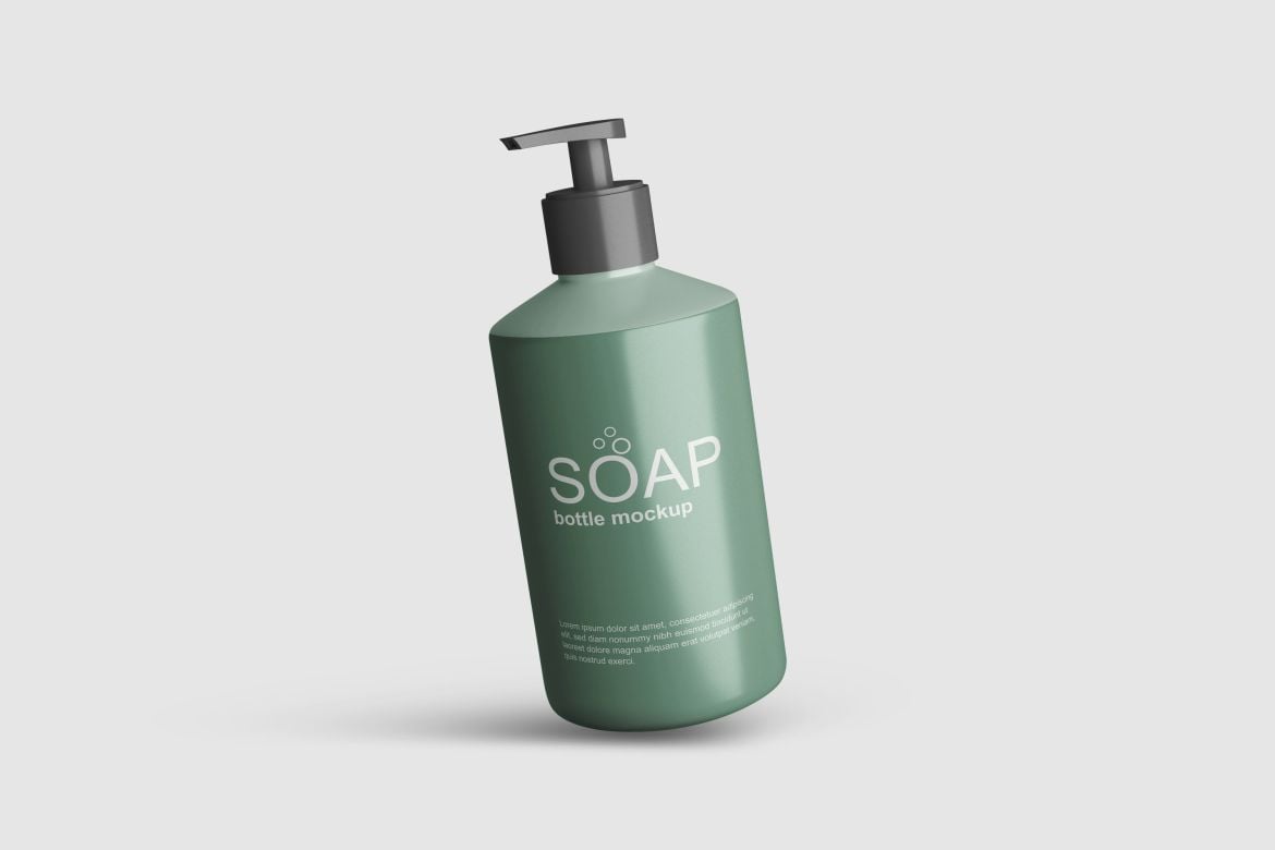 肥皂沐浴液瓶样机 Soap Bottle Mockup插图4 肥皂沐浴液瓶样机 Soap Bottle Mockup