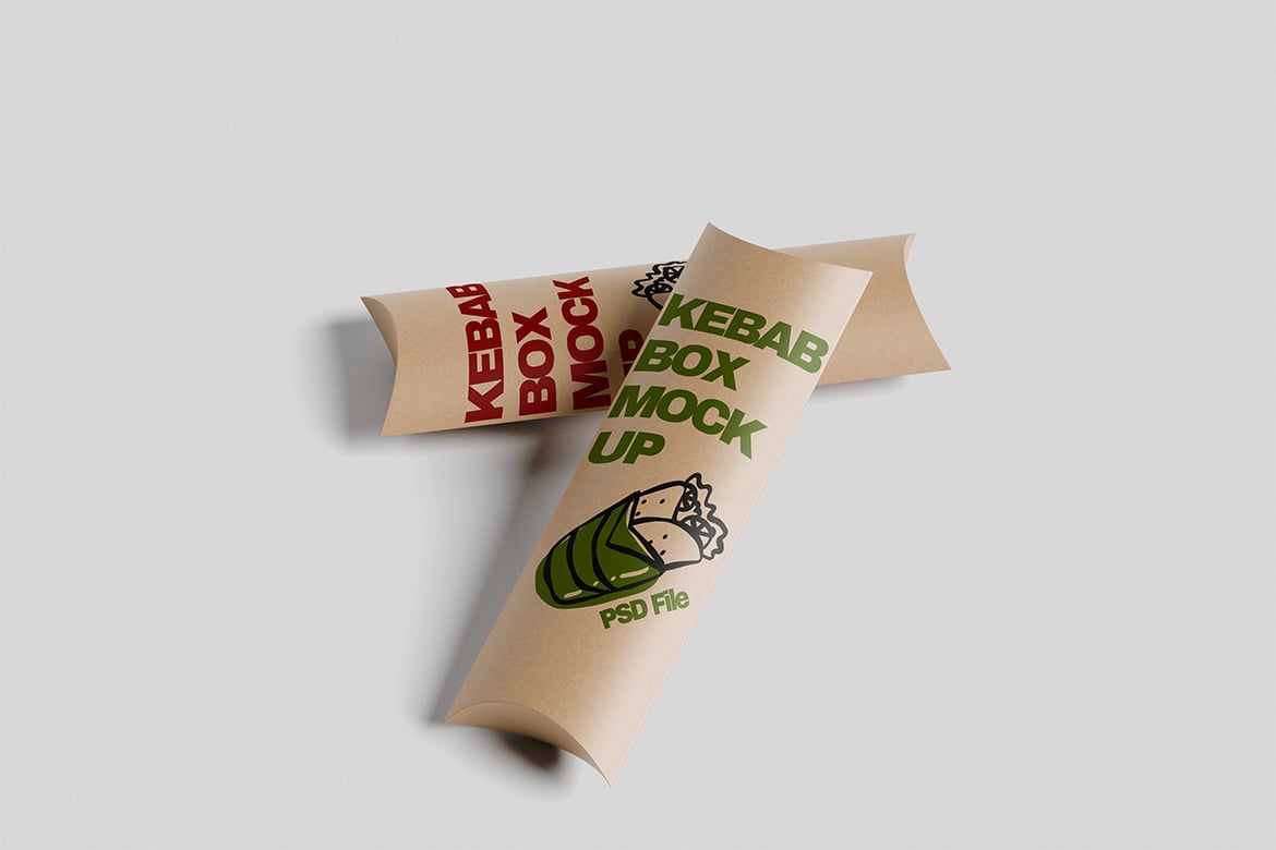烤肉食品包装样机 Kebab Packaging Mockup插图1 烤肉食品包装样机 Kebab Packaging Mockup