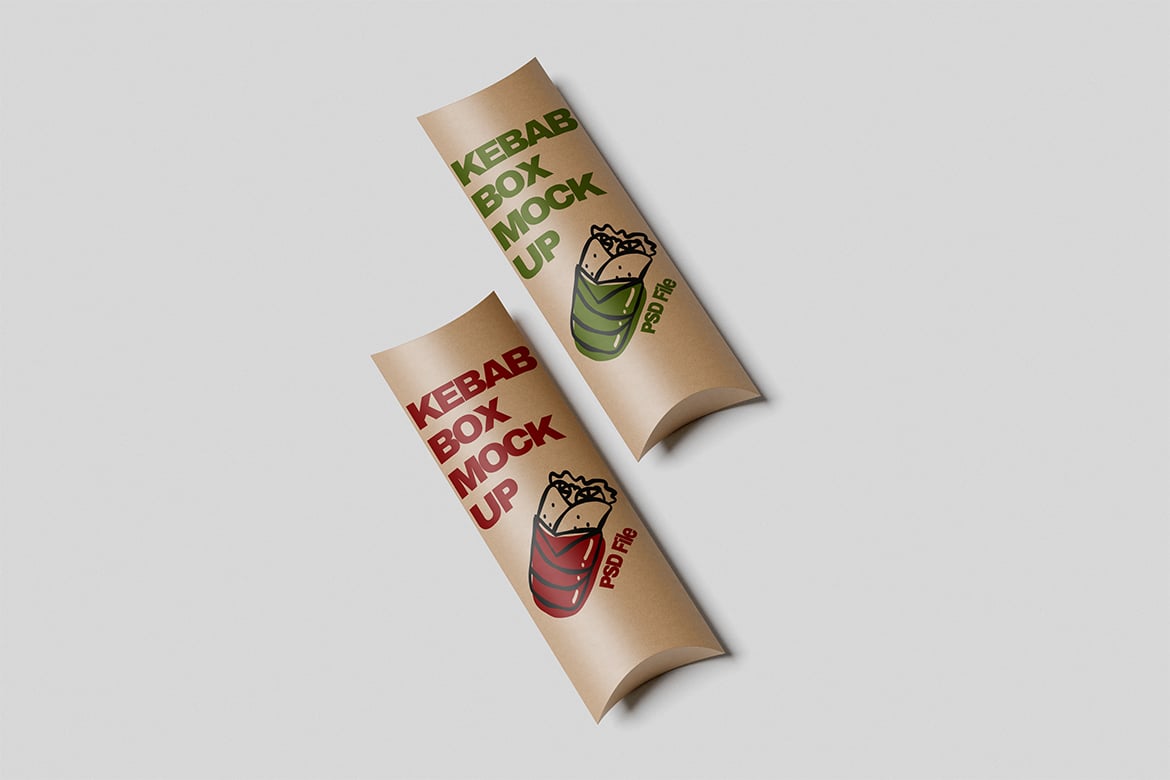烤肉食品包装样机 Kebab Packaging Mockup插图3 烤肉食品包装样机 Kebab Packaging Mockup
