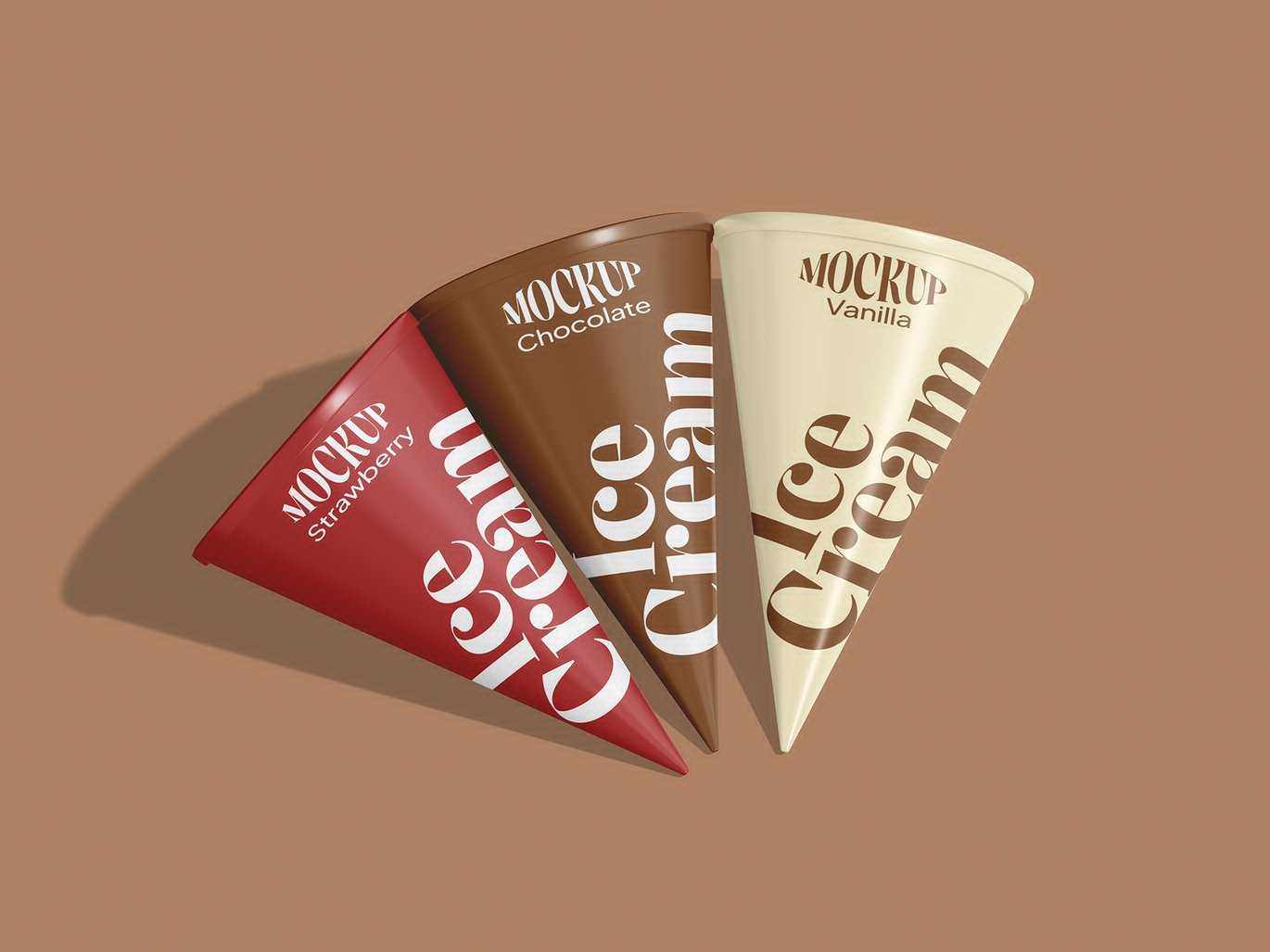 冰淇淋产品宣传样机 Ice Cream Mockup插图1 冰淇淋产品宣传样机 Ice Cream Mockup