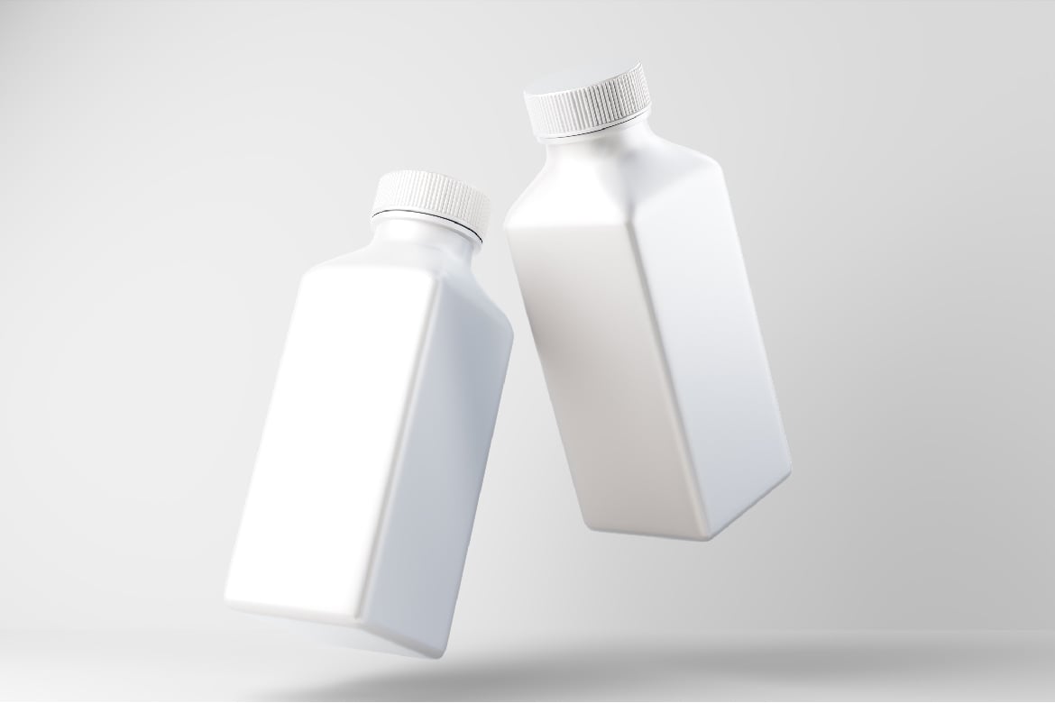 牛奶瓶乳制品样机素材 Milk Bottle Mockup插图3 牛奶瓶乳制品样机素材 Milk Bottle Mockup