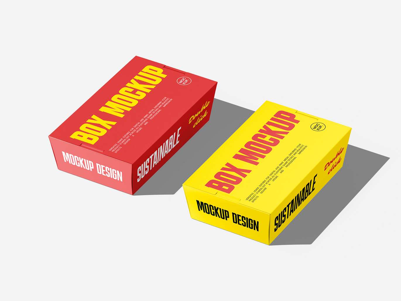 环保可持续纸盒样机 Sustainable Box Mockup插图2 环保可持续纸盒样机 Sustainable Box Mockup