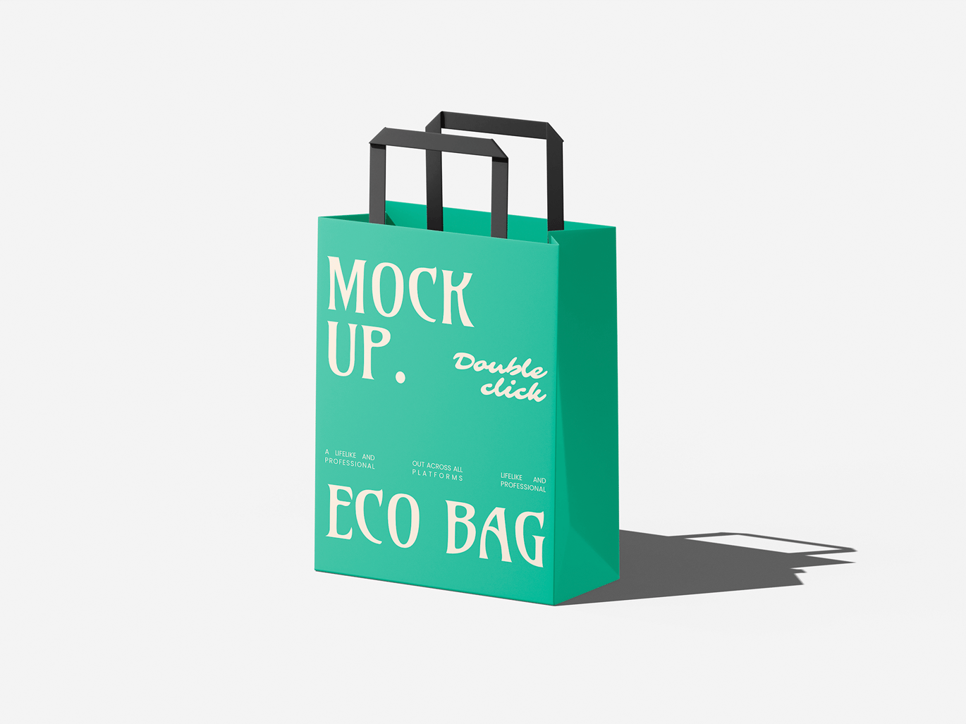 纸质手提袋样机素材 Paper Bag Mockup插图2 纸质手提袋样机素材 Paper Bag Mockup