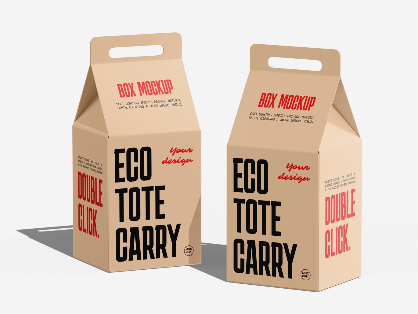 仓储周转箱样机模板 Tote Box Mockup插图1 仓储周转箱样机模板 Tote Box Mockup