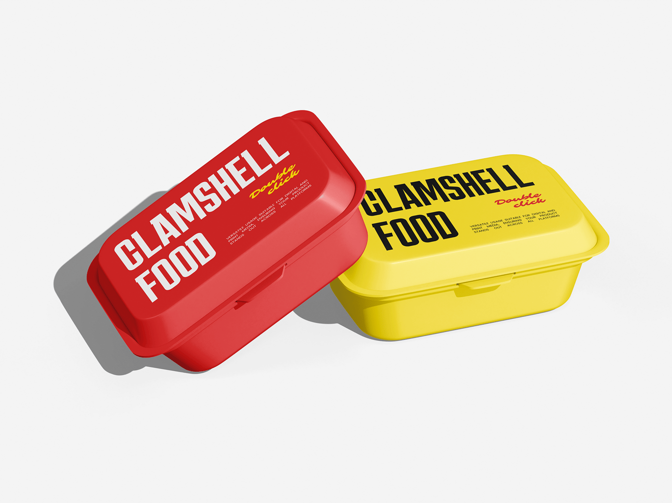 食品包装容器样机 Food Container Mockup插图1 食品包装容器样机 Food Container Mockup