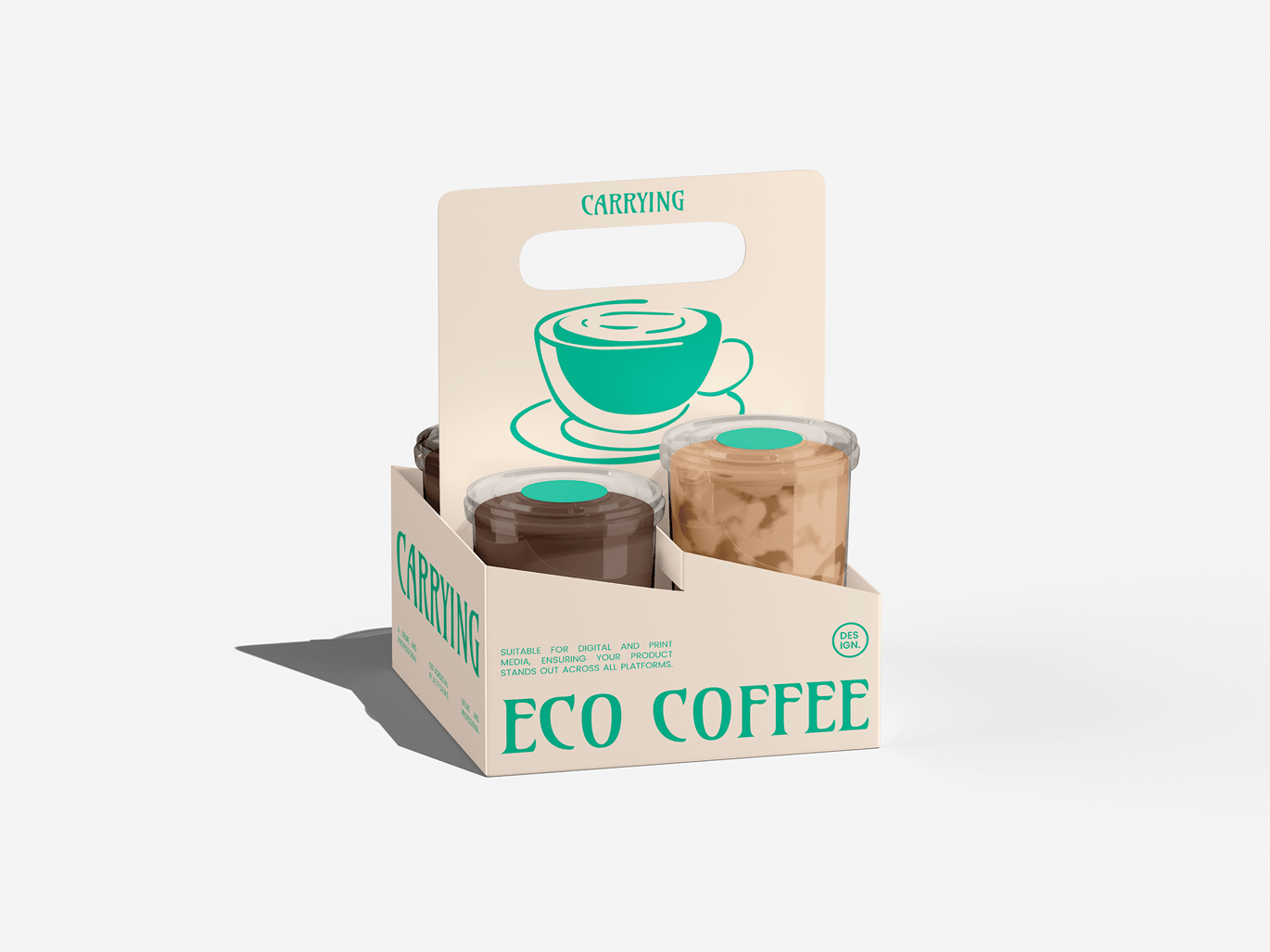 咖啡外带牛皮纸手提袋包装展示样机 Coffee Tote Bag Mockup插图3 咖啡外带牛皮纸手提袋包装展示样机 Coffee Tote Bag Mockup
