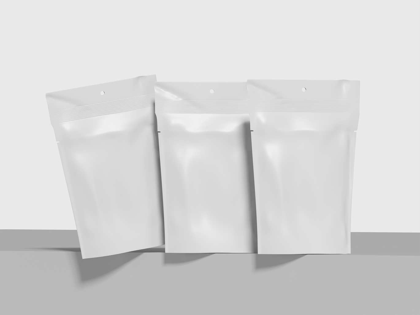 正反面自封袋包装展示样机 Sealed Pouch Packaging Mockup插图3 正反面自封袋包装展示样机 Sealed Pouch Packaging Mockup