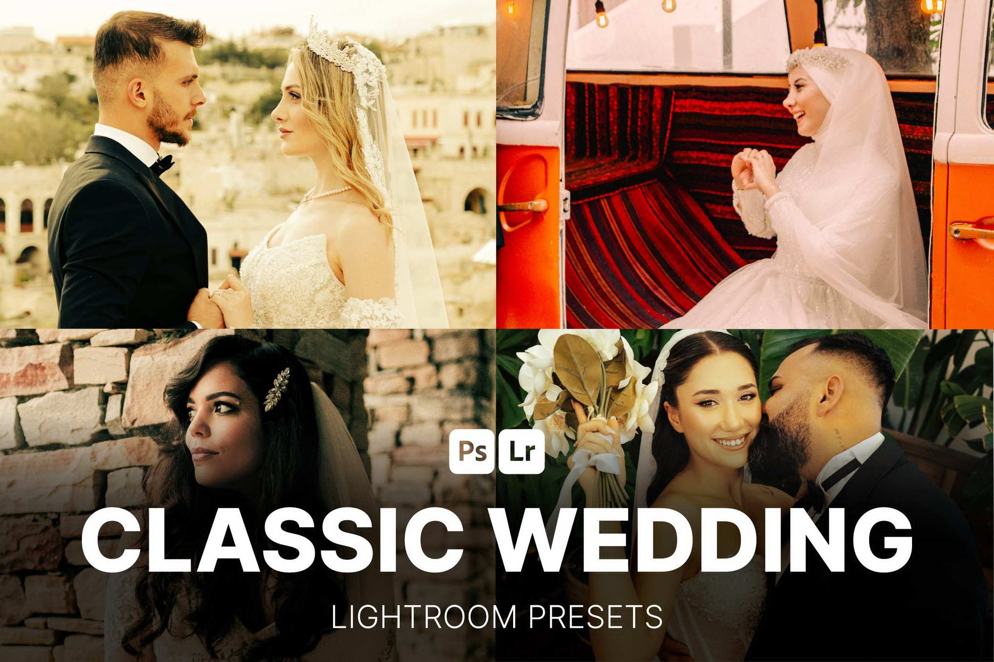 经典婚礼人像Lightroom预设 Classic Wedding Lightroom Presets插图 经典婚礼人像Lightroom预设 Classic Wedding Lightroom Presets