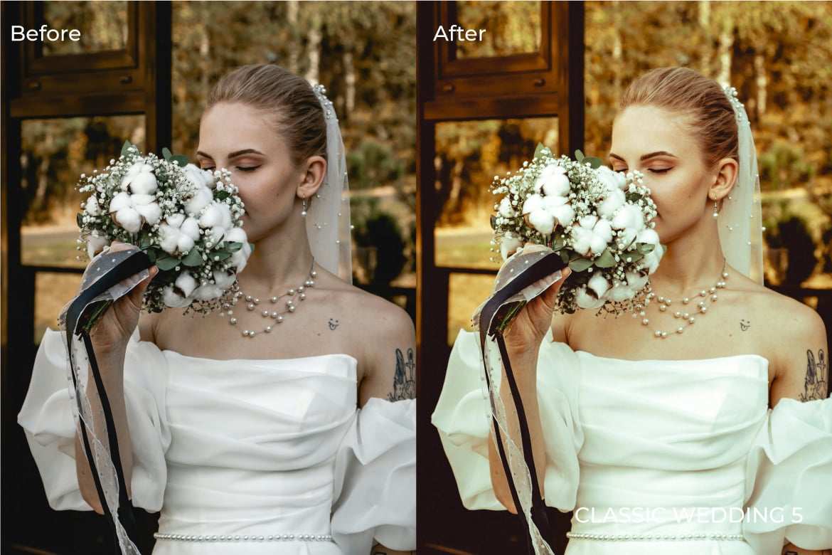 经典婚礼人像Lightroom预设 Classic Wedding Lightroom Presets插图4 经典婚礼人像Lightroom预设 Classic Wedding Lightroom Presets