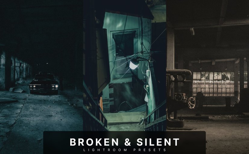 破碎寂静风格Lightroom调色预设 Broken & Silent Lightroom Presets