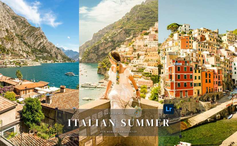 意大利夏日风格Lightroom预设 Italian Summer Lightroom Presets
