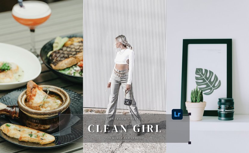 纯净女孩写真Lightroom预设 Clean Girl Lightroom Presets