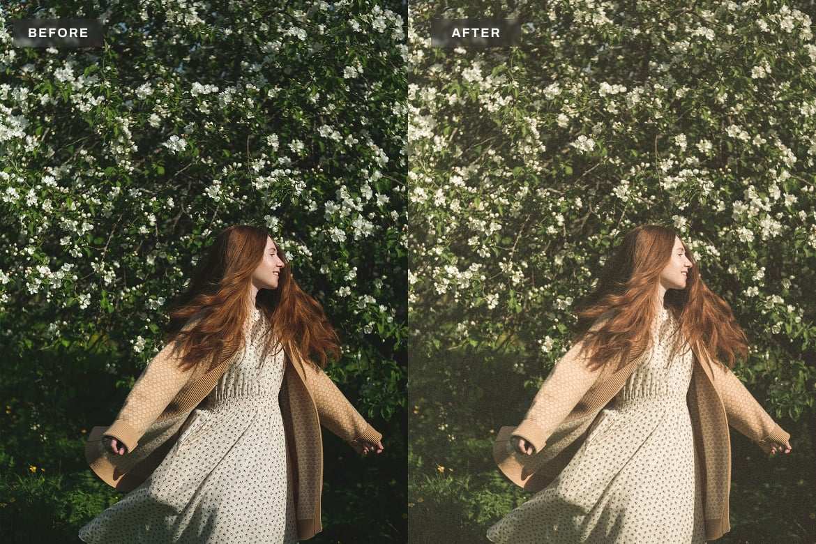 颗粒胶片质感Lightroom预设 Grainy Film Lightroom Presets插图1 颗粒胶片质感Lightroom预设 Grainy Film Lightroom Presets