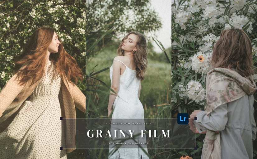颗粒胶片质感Lightroom预设 Grainy Film Lightroom Presets