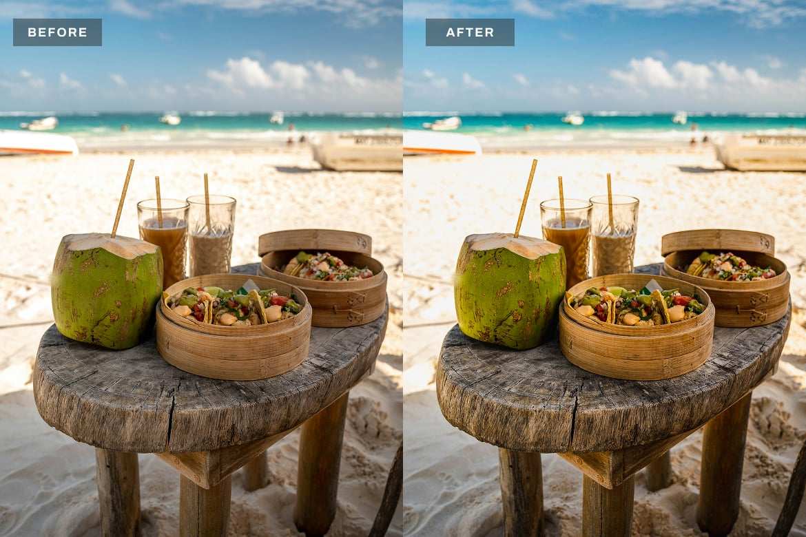 夏威夷度假风Lightroom预设 Hawai Vibes Lightroom Presets插图3 夏威夷度假风Lightroom预设 Hawai Vibes Lightroom Presets