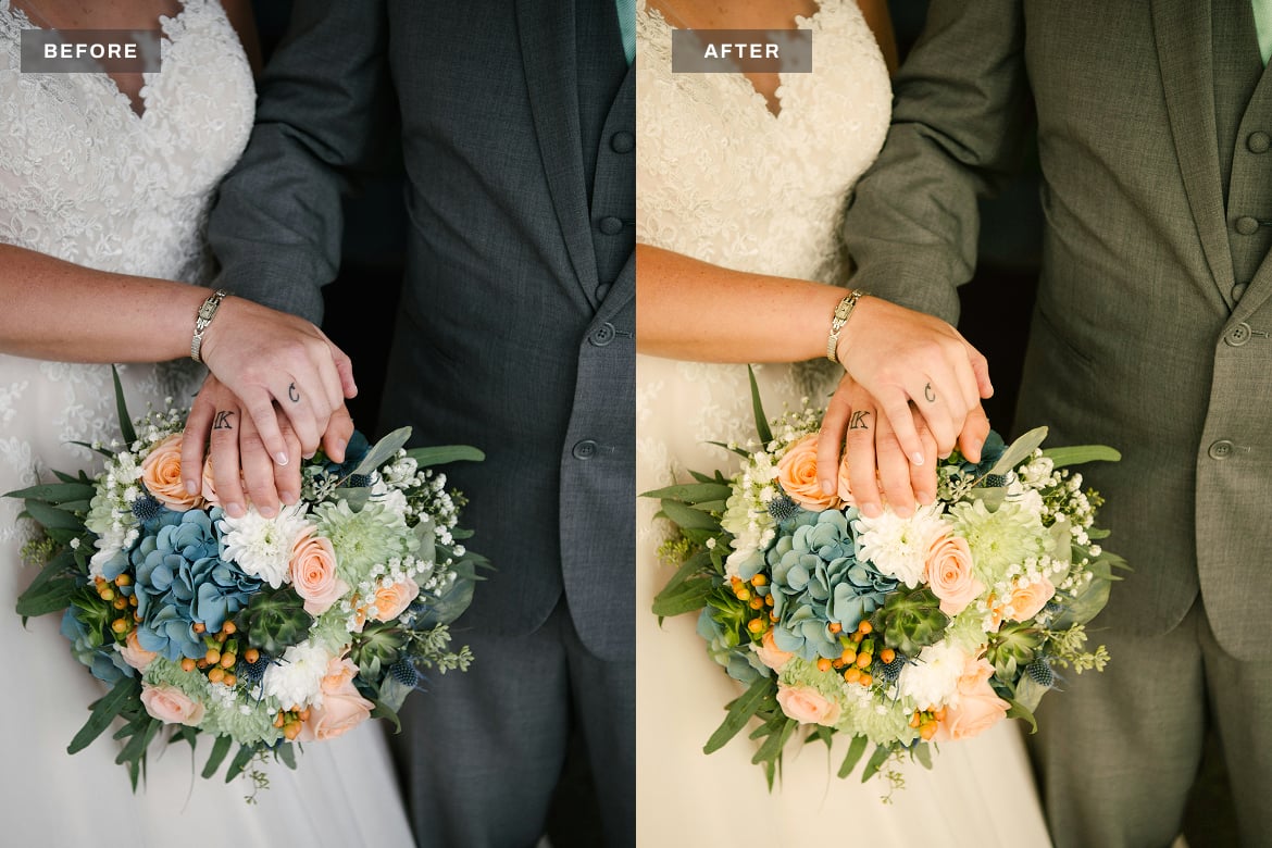 优雅婚礼人像Lightroom预设 Elegant Wedding Lightroom Presets插图3 优雅婚礼人像Lightroom预设 Elegant Wedding Lightroom Presets