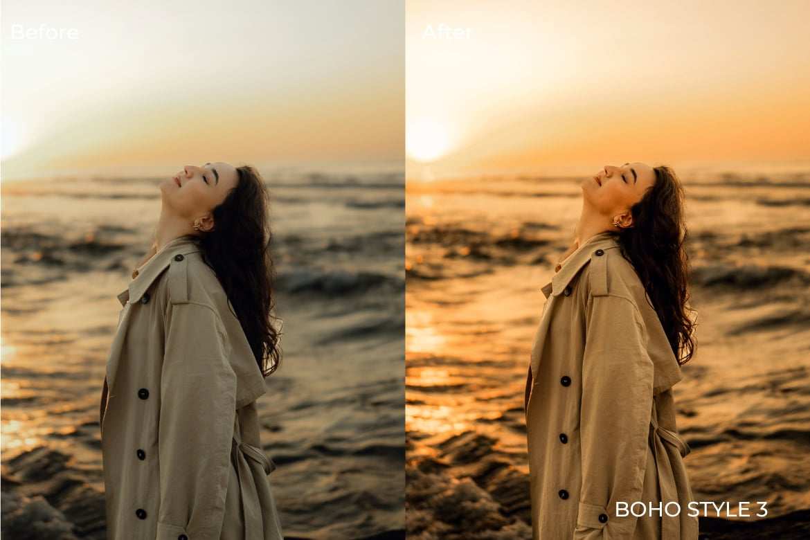波西米亚风格Lightroom预设 Boho Style Lightroom Presets插图3 波西米亚风格Lightroom预设 Boho Style Lightroom Presets