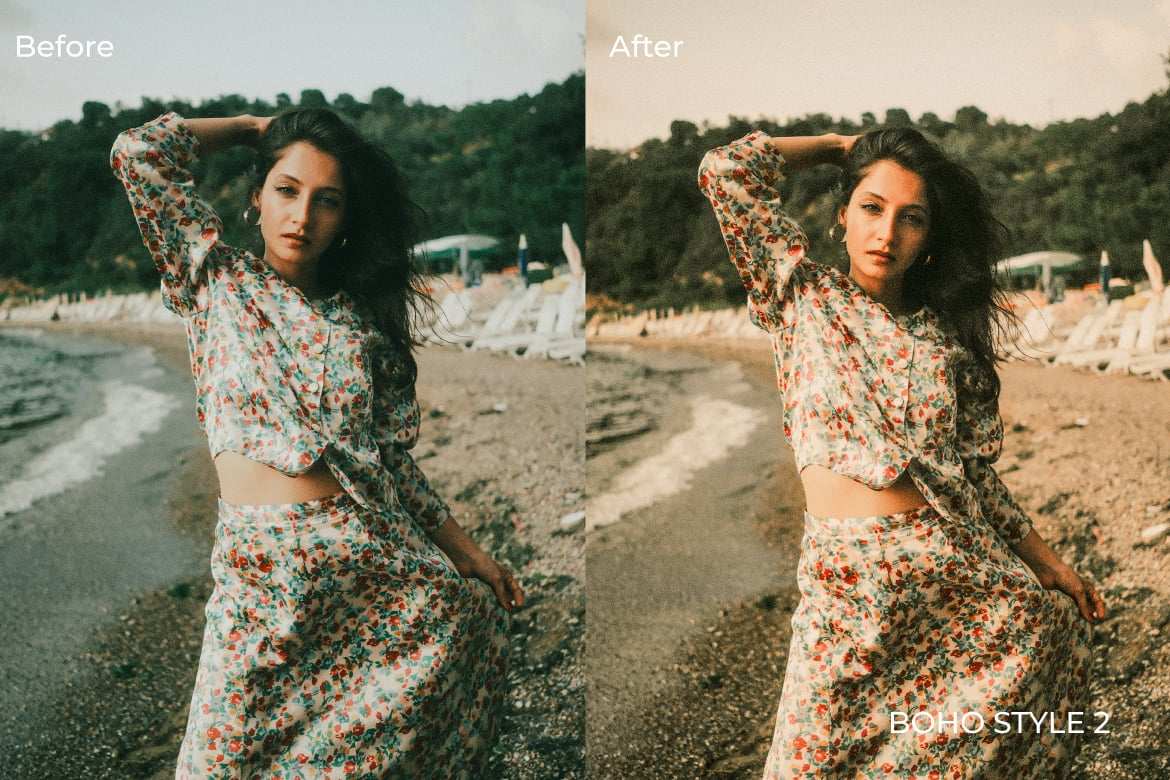 波西米亚风格Lightroom预设 Boho Style Lightroom Presets插图4 波西米亚风格Lightroom预设 Boho Style Lightroom Presets