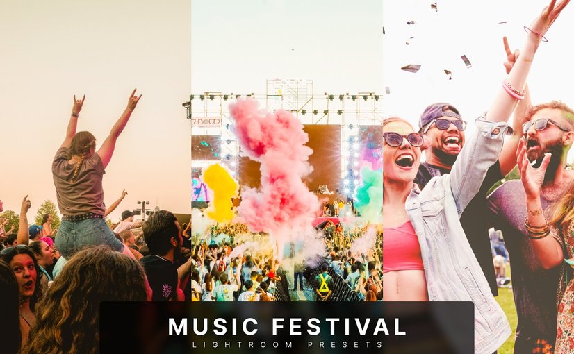 音乐节氛围Lightroom预设 Music Festival Lightroom Presets