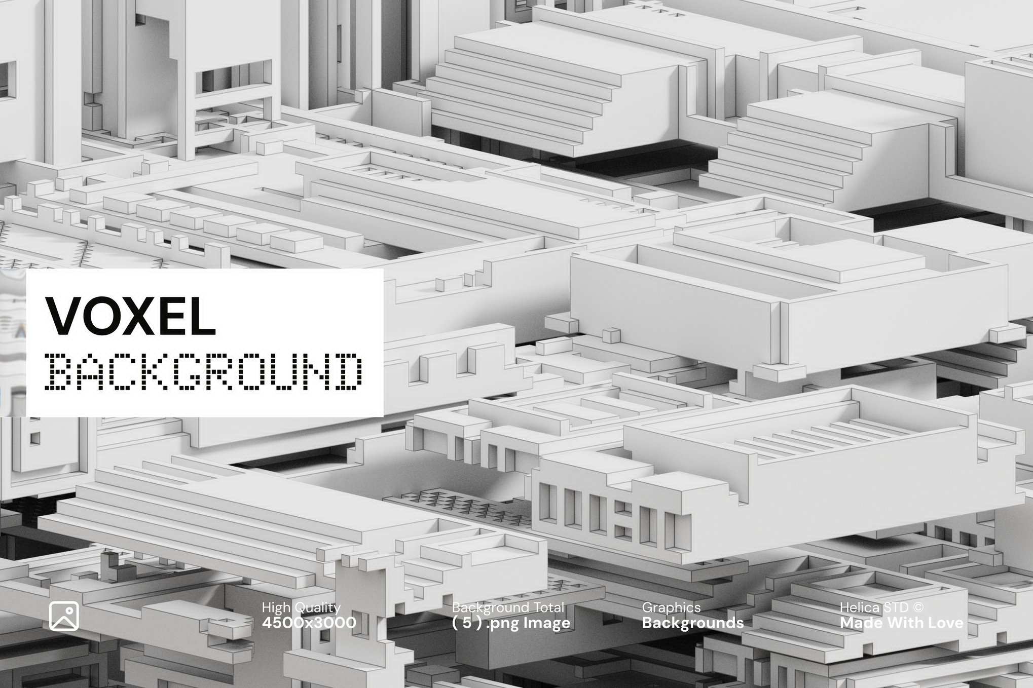 立体像素块极简几何背景 3d-blocks-voxel-minimal-geometric插图 立体像素块极简几何背景 3d-blocks-voxel-minimal-geometric