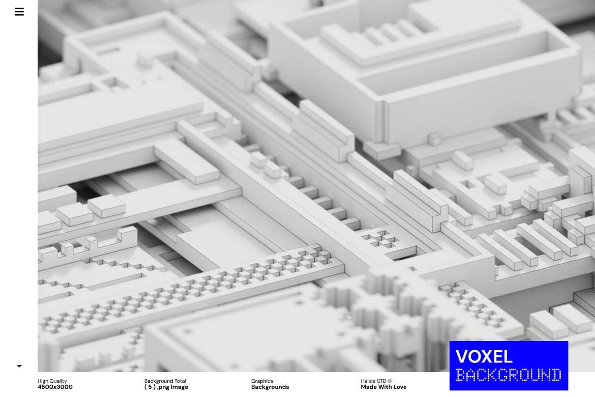 立体像素块极简几何背景 3d-blocks-voxel-minimal-geometric插图2 立体像素块极简几何背景 3d-blocks-voxel-minimal-geometric