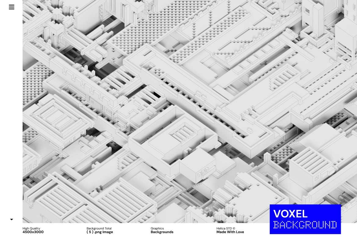 立体像素块极简几何背景 3d-blocks-voxel-minimal-geometric插图5 立体像素块极简几何背景 3d-blocks-voxel-minimal-geometric