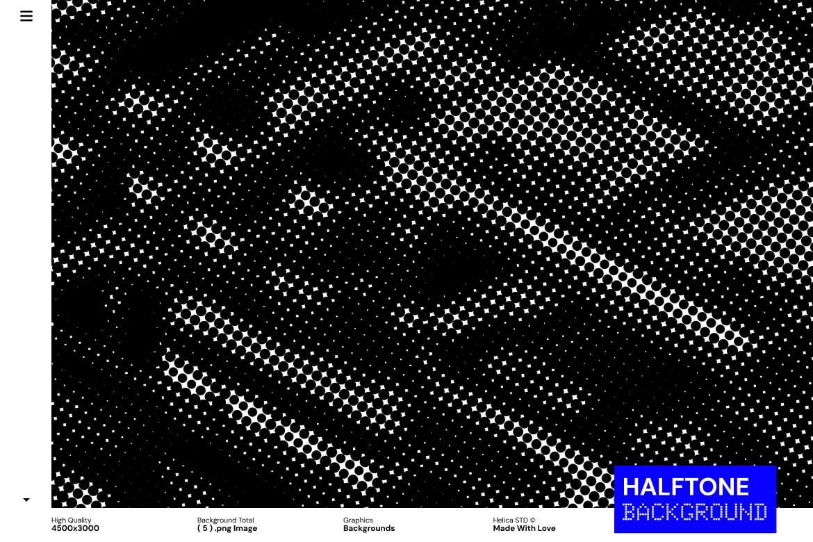 单色半调网点背景素材 第二卷 Monochrome Halftone Dot插图1 单色半调网点背景素材 第二卷 Monochrome Halftone Dot