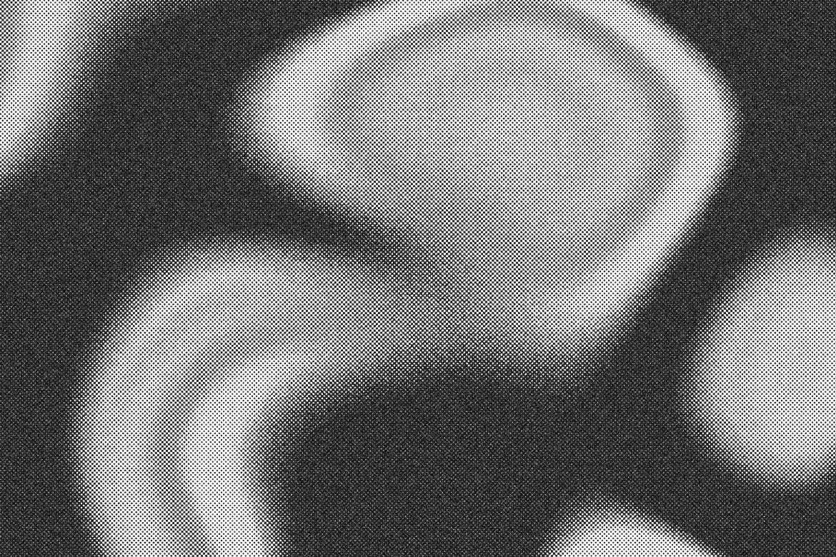 颗粒感半调效果背景素材 Halftone Grainy Backgrounds Backgrounds ft