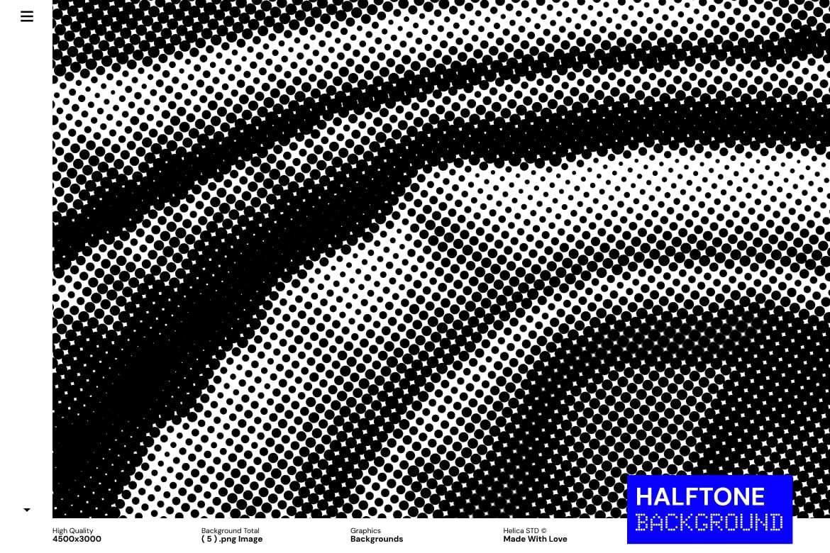 单色半调网点背景素材 第一卷 Monochrome Halftone Dot插图1 单色半调网点背景素材 第一卷 Monochrome Halftone Dot