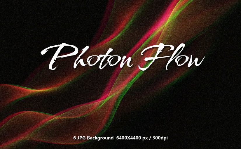 光子流动激光线条背景 Photon Flow Backgrounds Backgrounds ft