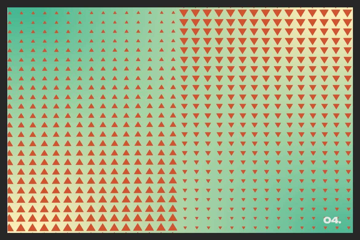 复古三角半调背景系列 Retro Triangle Halftone插图4 复古三角半调背景系列 Retro Triangle Halftone