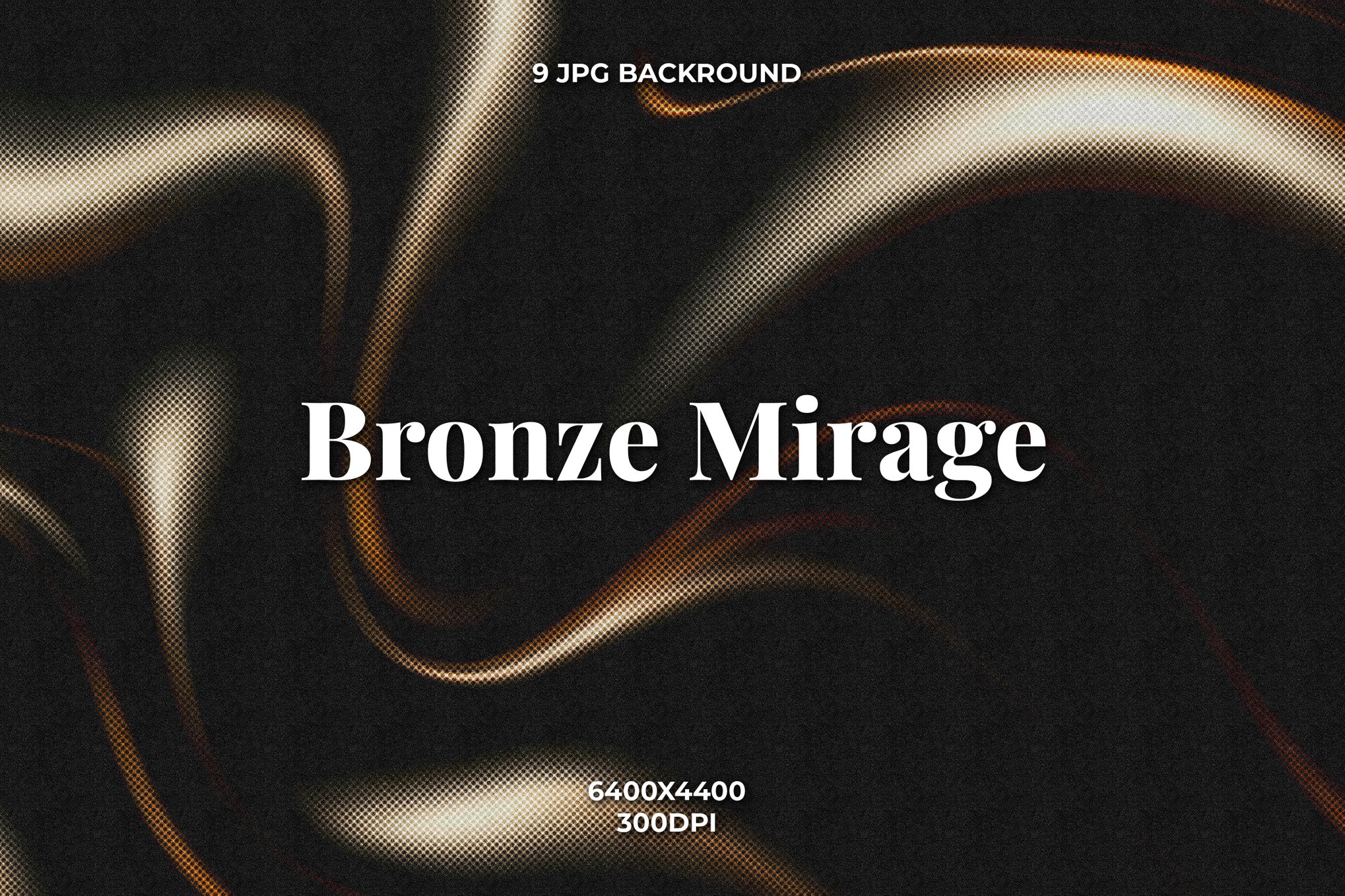 金属液态铜质纹理背景 Bronze Neon Mirage Background插图 金属液态铜质纹理背景 Bronze Neon Mirage Background