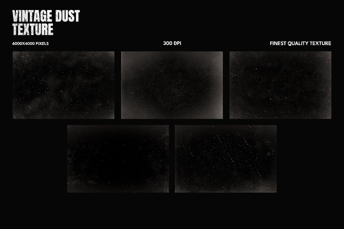 复古灰尘笔刷纹理 Vintage Dust & Brush Texture插图2 复古灰尘笔刷纹理 Vintage Dust & Brush Texture