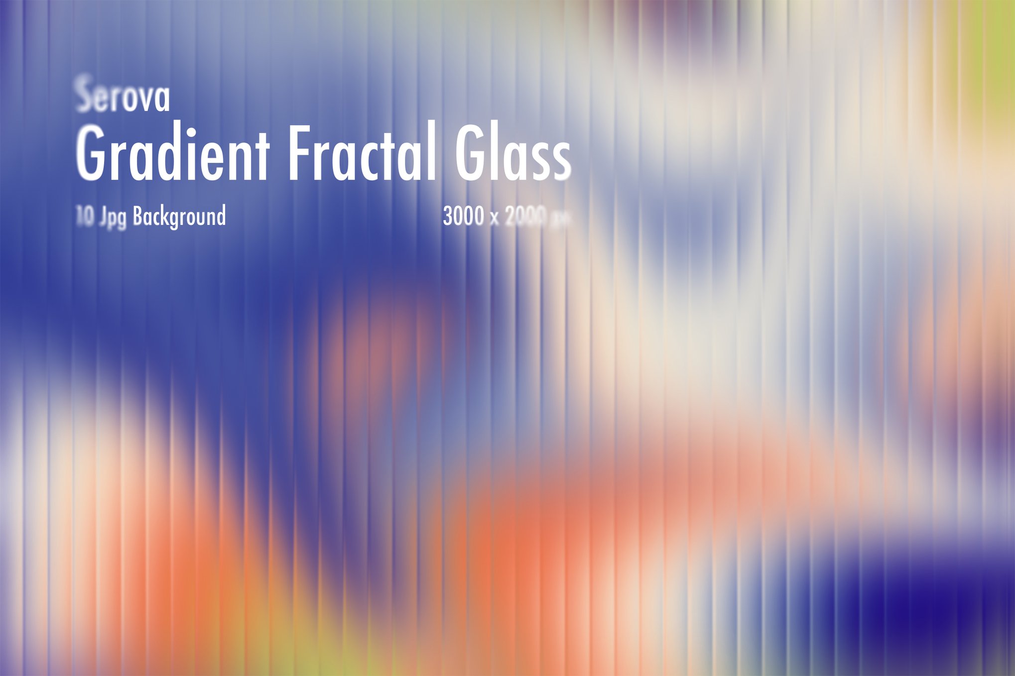 渐变分形玻璃背景 Gradient Fractal Glass Background插图 渐变分形玻璃背景 Gradient Fractal Glass Background