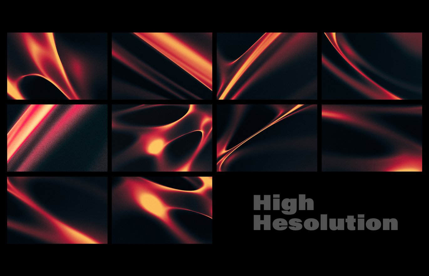 10款抽象渐变背景 Abstract Gradient Background