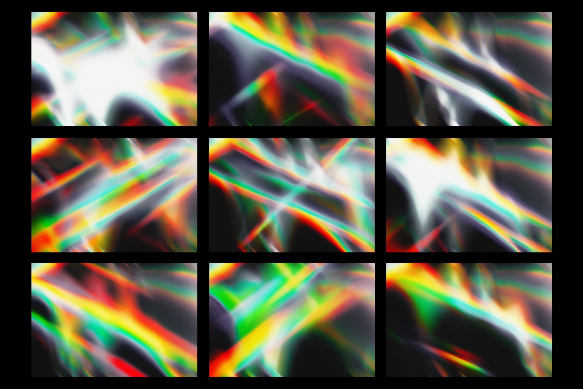 9款炫彩流光渐变叠层背景 Vibrant Light Streaks Overlay插图2 9款炫彩流光渐变叠层背景 Vibrant Light Streaks Overlay