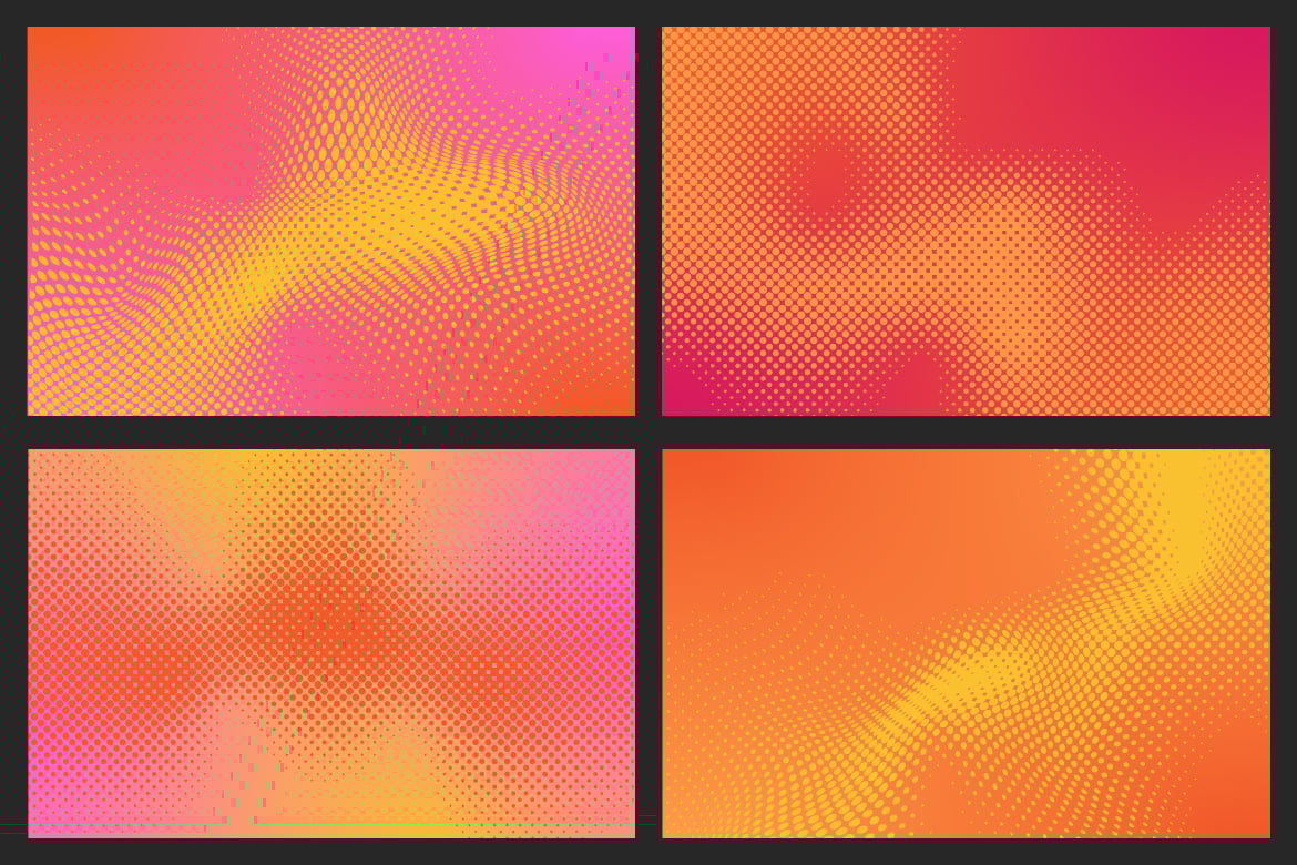 5款复古波普流行渐变背景  Radiant Pop Gradient插图1 5款复古波普流行渐变背景  Radiant Pop Gradient
