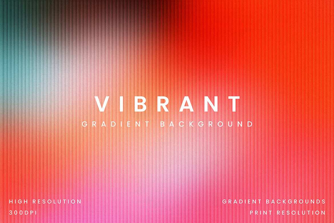 15款现代抽象风格渐变背景素材 Vibrant Gradient Background插图2 15款现代抽象风格渐变背景素材 Vibrant Gradient Background